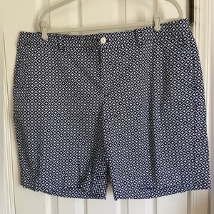 Chaps classic flat front shorts